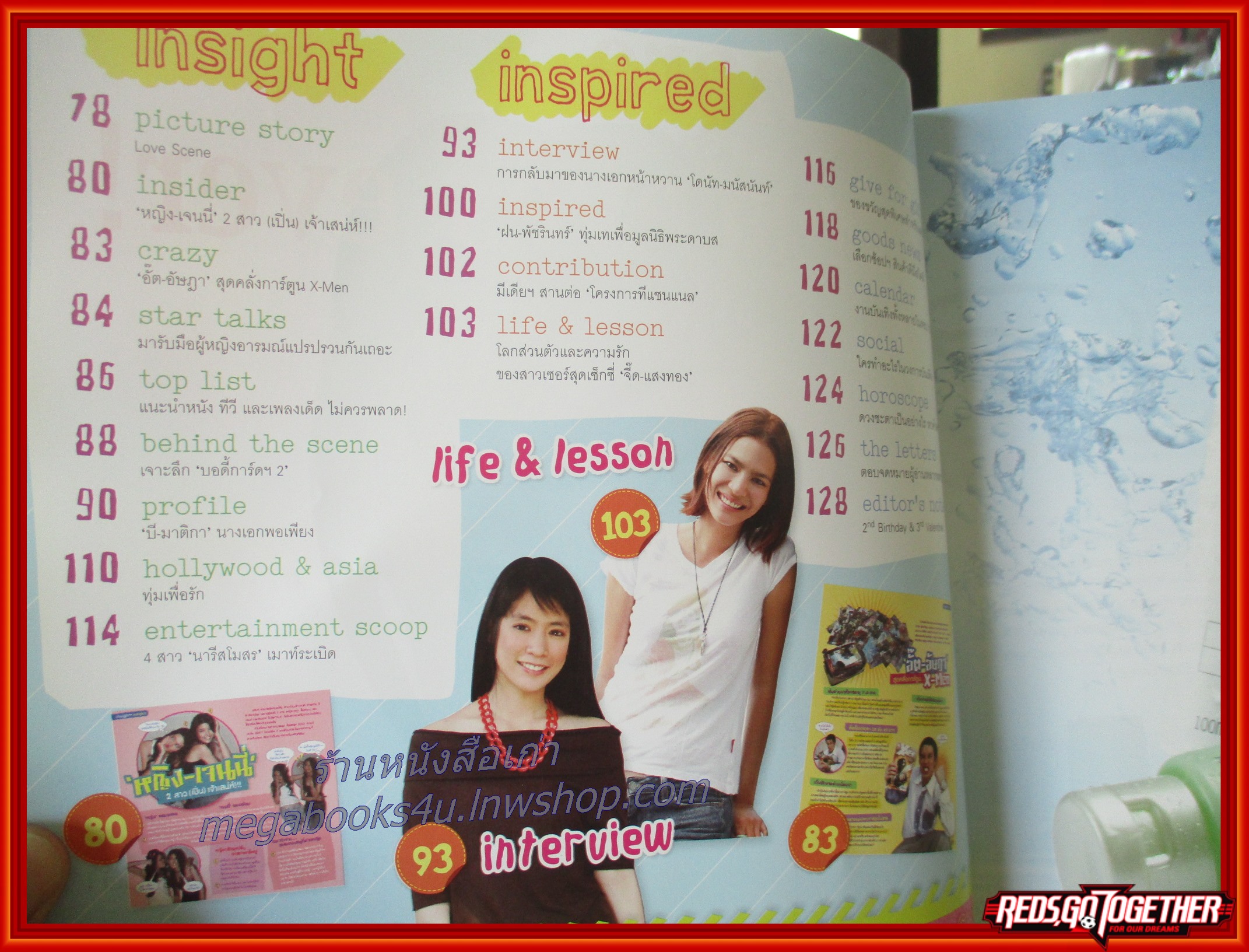 IN MAGAZINE เล่ม047 FEB.2007 ปกวีรภาพ นก อุษณีย์