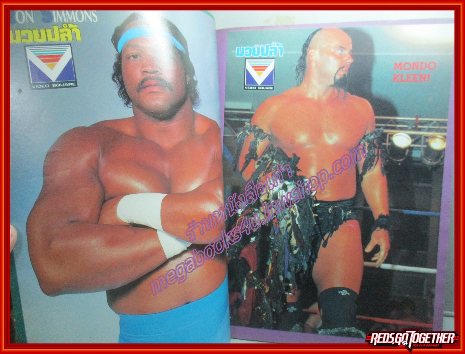 นิตยสาร อาณาจักรมวยปล้ำ ฉบับที่ 01 ปี2536 ฉบับปฐมฤกษ์ ตำหนิ ด้านบนปกหน้าแหว่งหน่อย