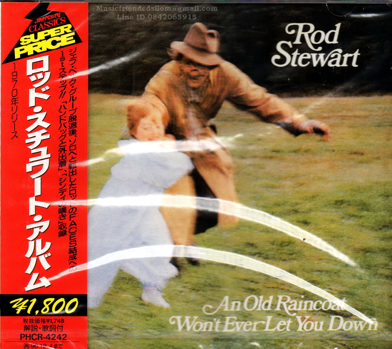 CD,Rod Stewart - An Old Raincoat Won't Ever Let You Down (1970)(Japan)