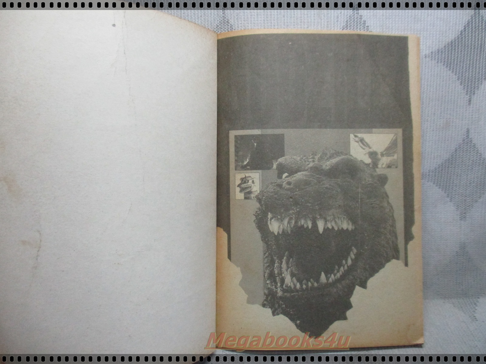 การ์ตูนเก่าก็อตซิลล่า GODZILLA เล่มเดียวจบ