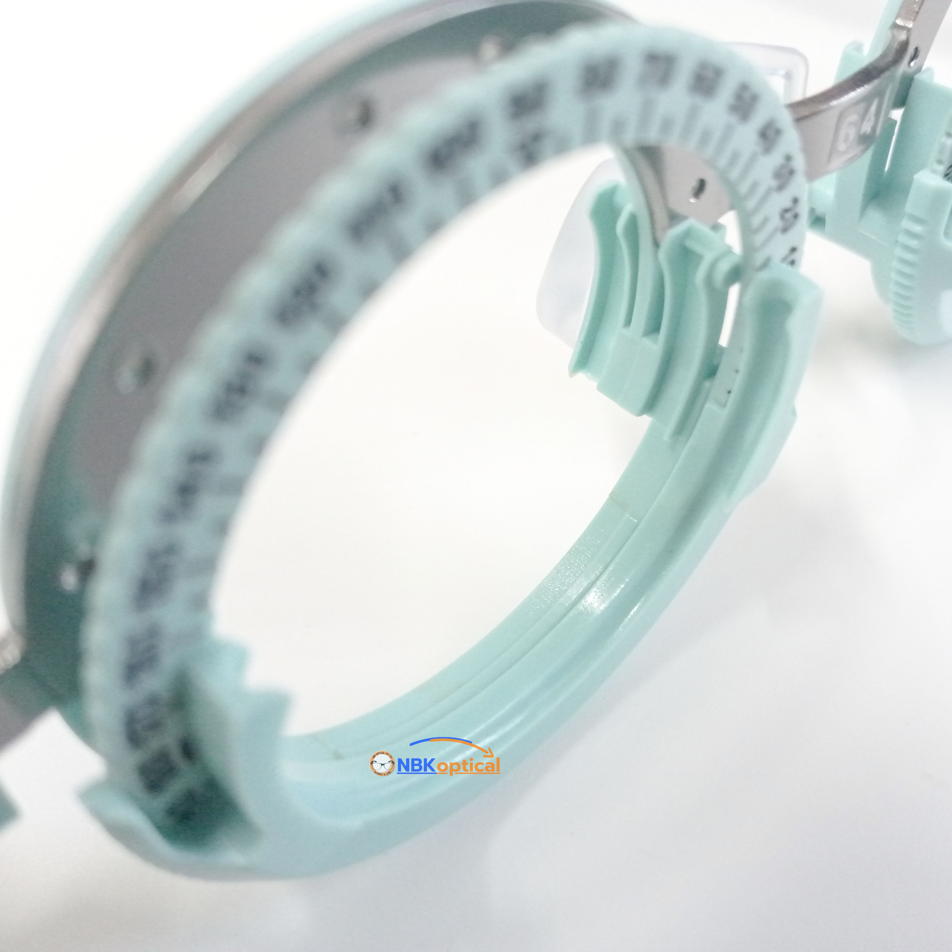 เฟรมวัดสายตา MODEL: TF-AT COLOR: TURQUOISE (เทอร์ควอยซ์สีฟ้า) PD: PD 58 ,60,62,64,66