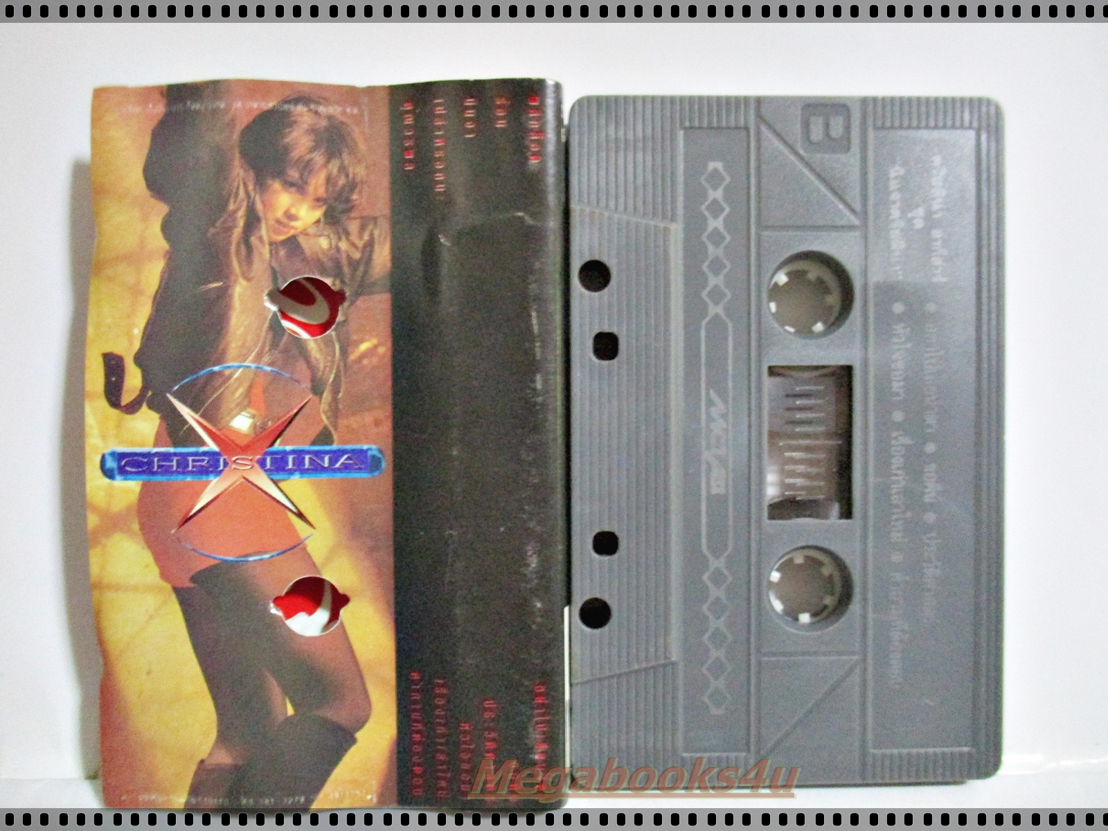 เทปเพลงไทยสากล คริสติน่า อากีล่าร์ อัลบั้ม นินจา