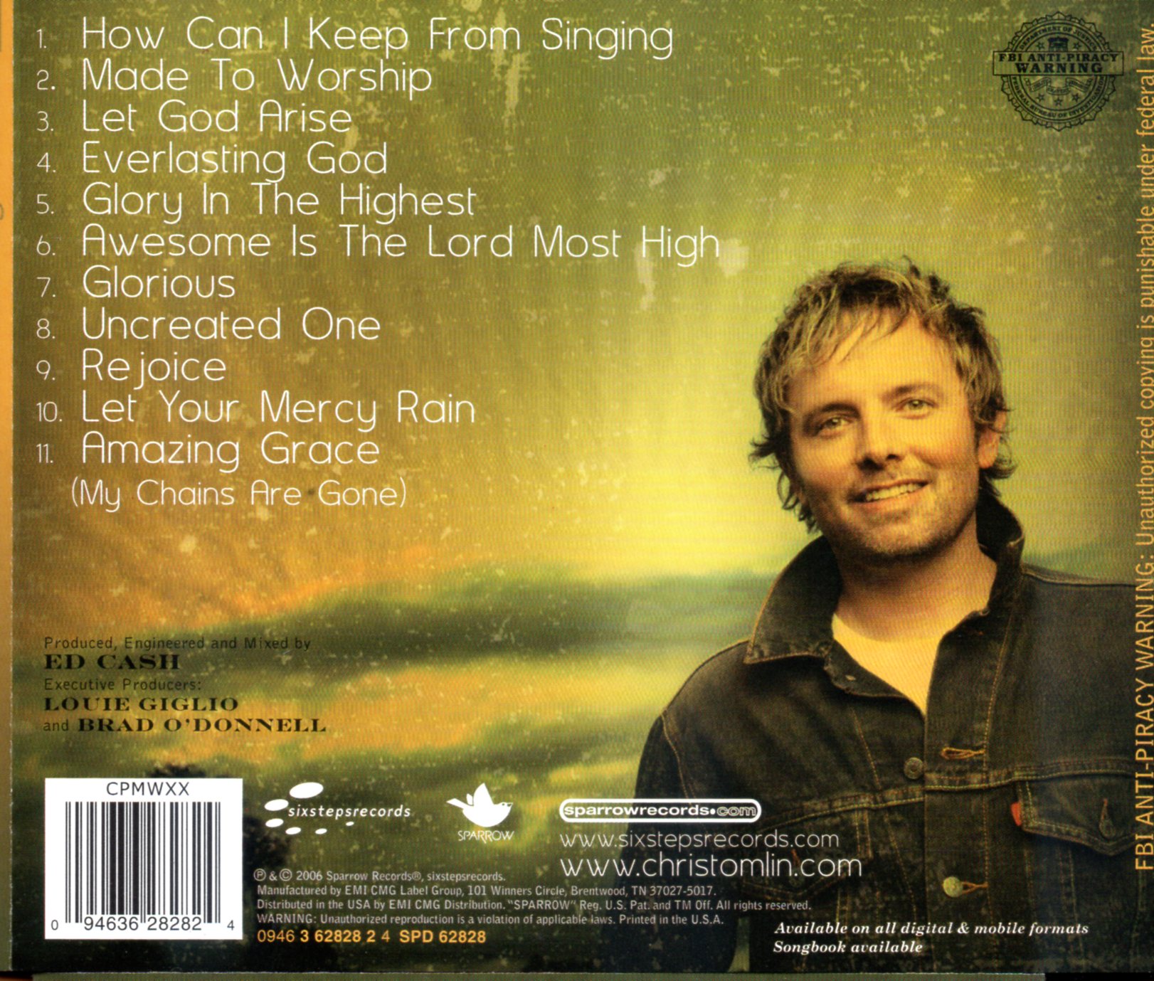 CD,Chris Tomlin - See the Morning (2006)