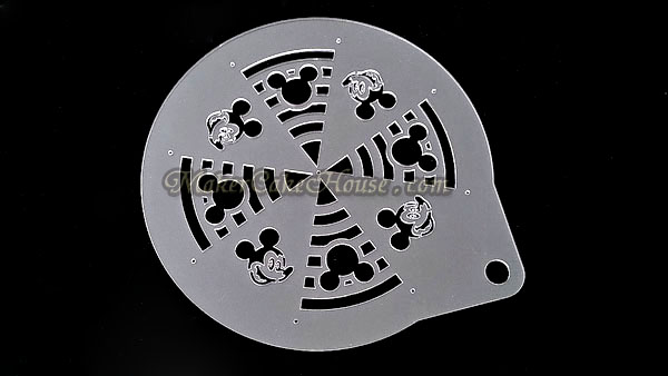 แผ่นอะคริลิคแต่งหน้าเค้กขนาด 1 ปอนด์