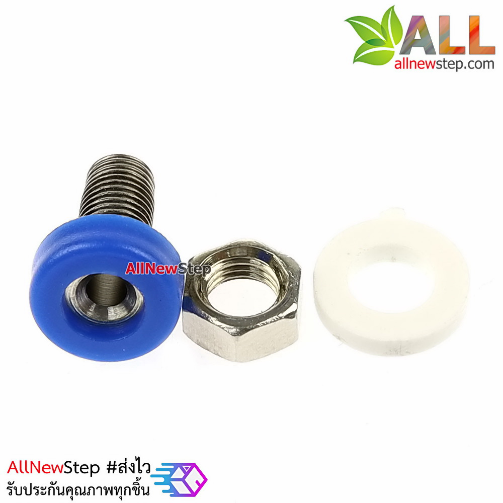 2mm Banana Jack Socket สีน้ำเงิน จำนวน 1 ชิ้น