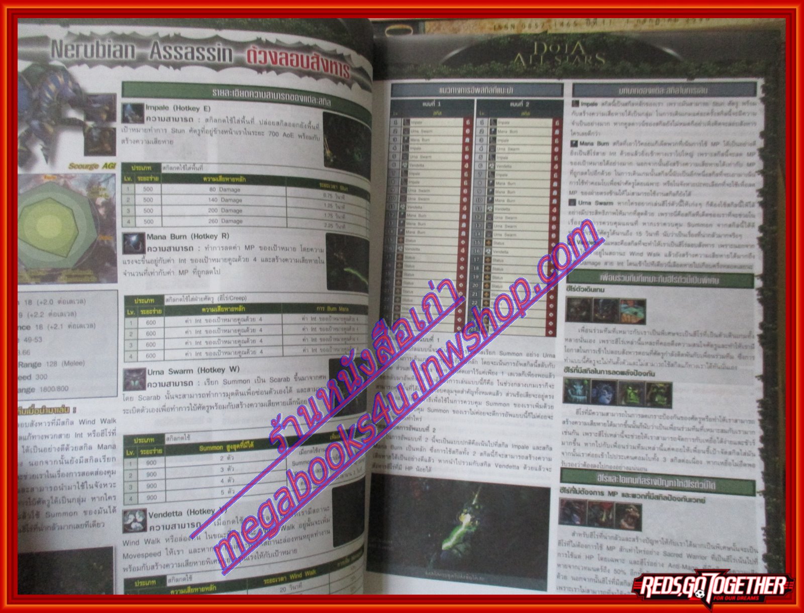 หนังสือคู่มือเกมส์ WARCRAF T AND DOTA ALL STARS เล่มที่075 ปี2012