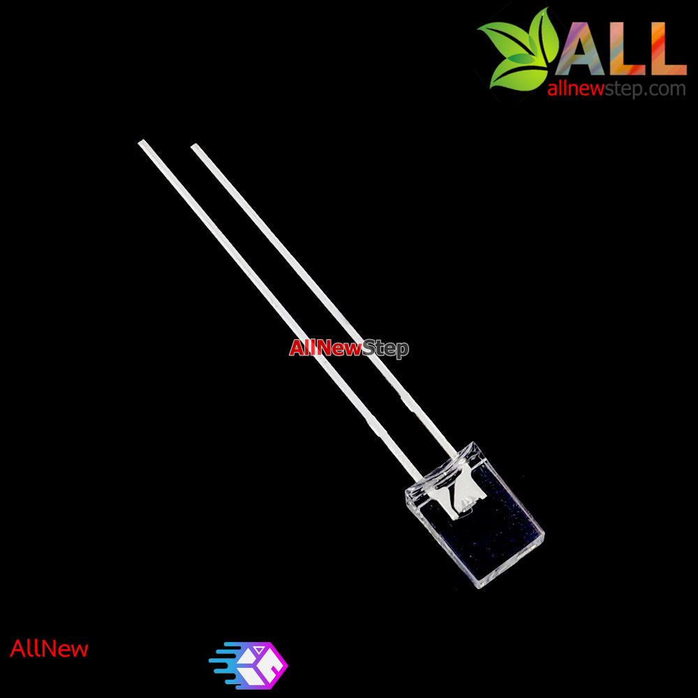 LED แบบเหลี่ยม LED เหลี่ยม สีเหลือง จำนวน 5 ชิ้น