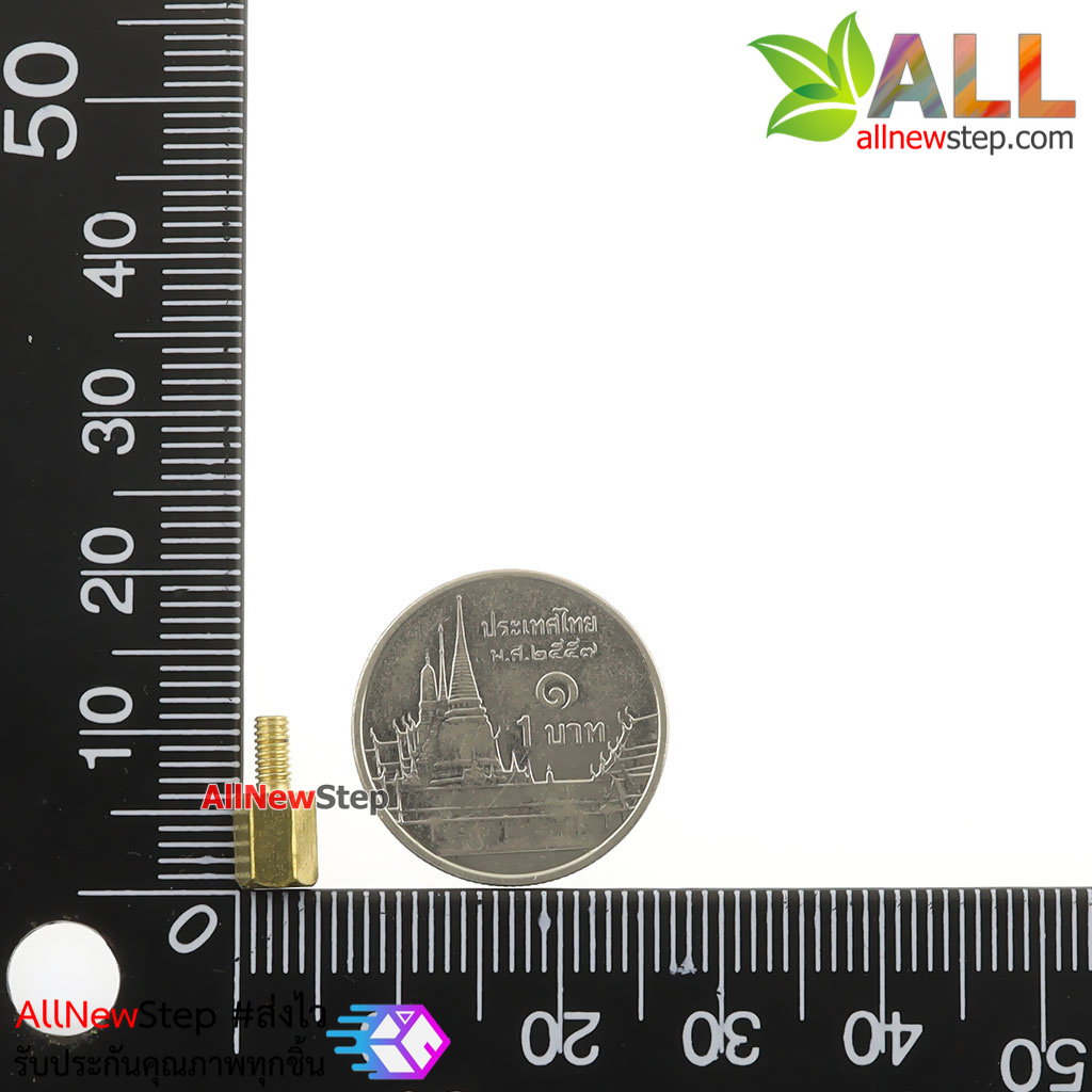 Nut screw m2.5 น็อตสกรู M2.5 ขนาด 7+6mm