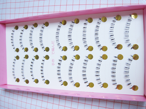 HX-3 ขนตาล่าง เอ็นใส 10 คู่ (ขายปลีก)