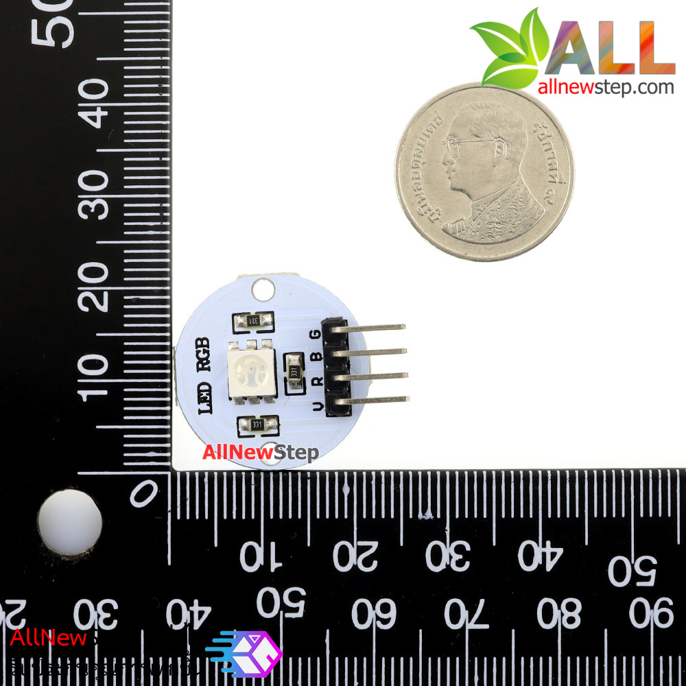 โมดูลแสดงผล Module RGB 5050 LED Board ไฟ LED 3 สี RGB LED Full Color