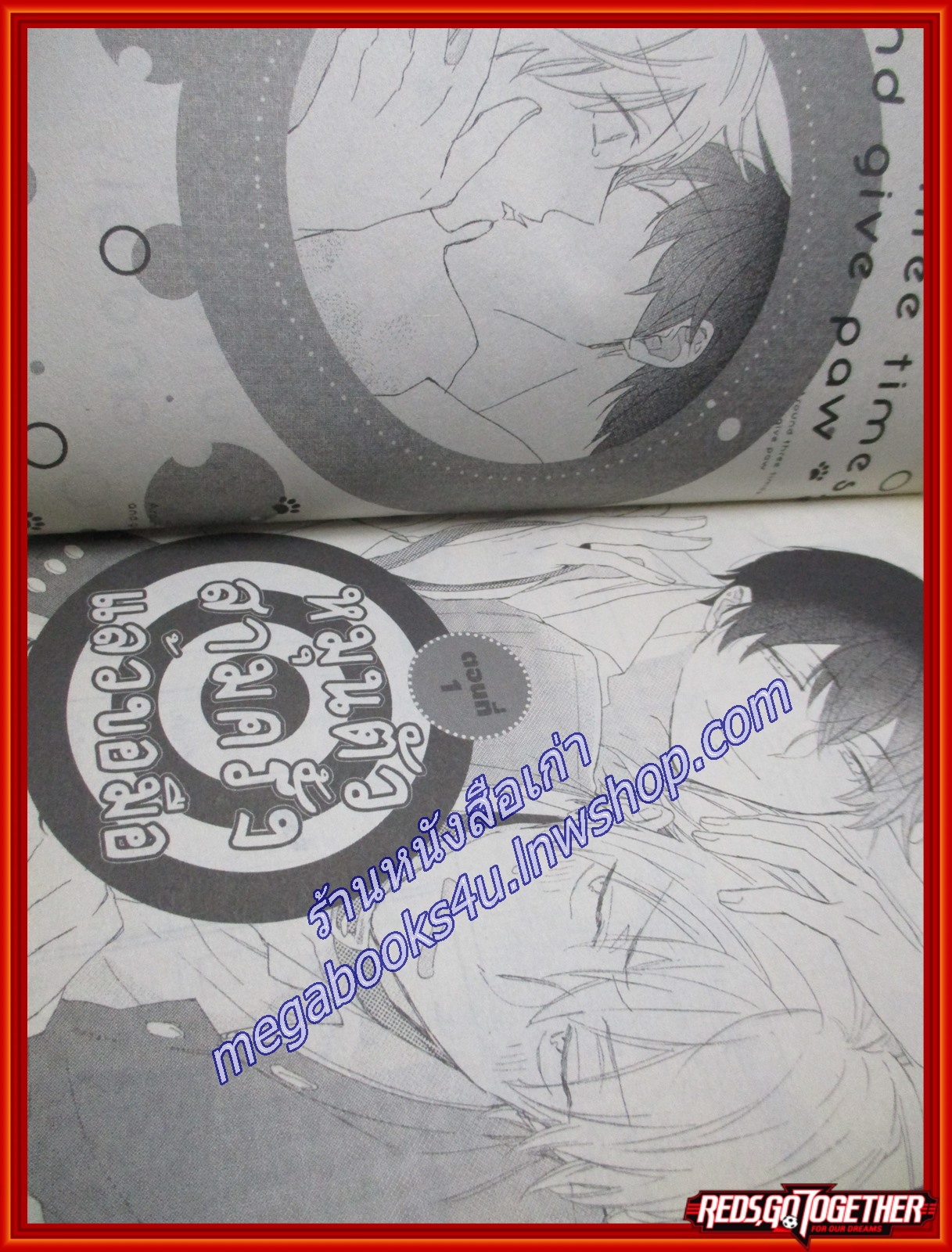 การ์ตูนวาย หมุนตัวสามครั้ง แล้วขอมือ / CN COMICS