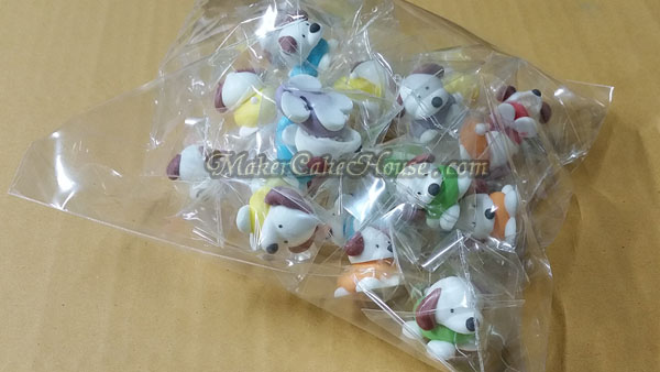 ตุ๊กตาไอซิ่งรูปหมาน้อยน่ารัก ( 20 ชิ้น )