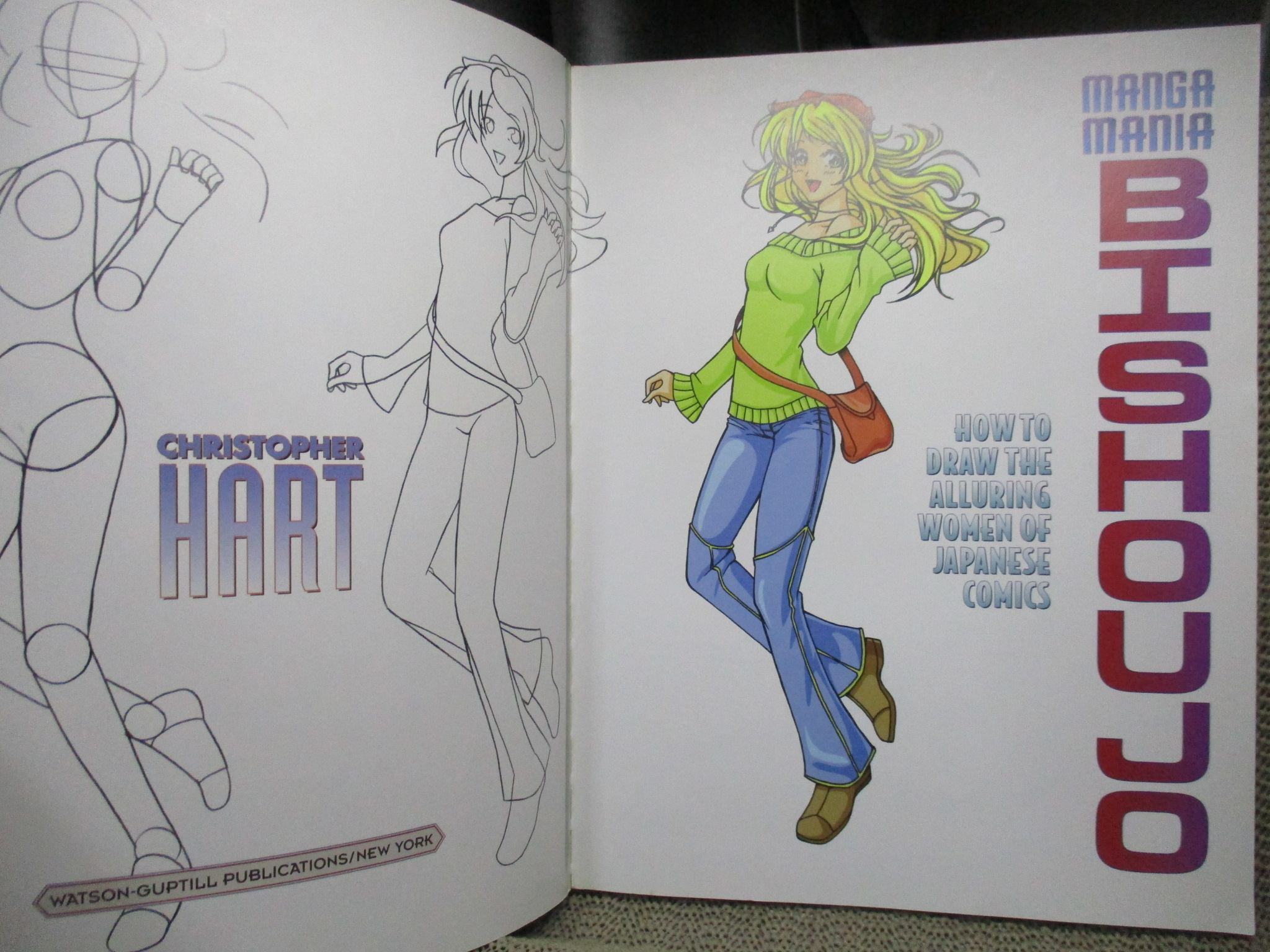 how to draw? manga mania BISHOUJO วิธีการวาดรูปการ์ตูนผู้หญิงญี่ปุ่น