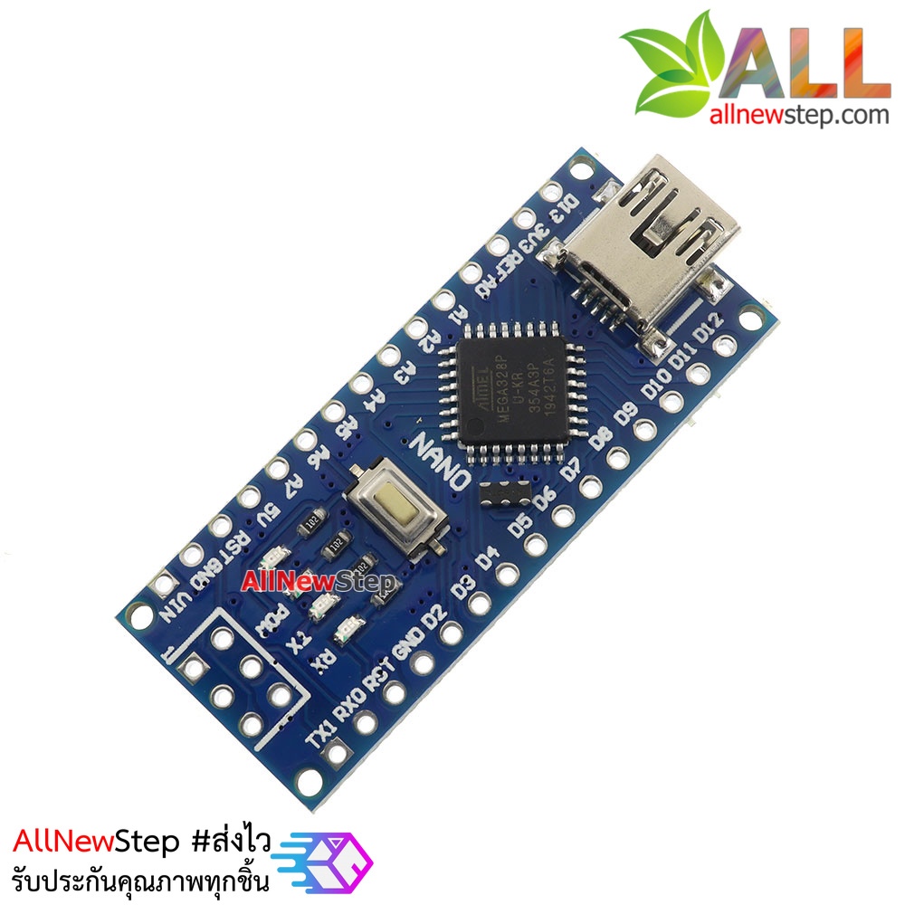Nano 3.0 Atmega168 ชิฟ USB CH340 ยังไม่บัดกรีขา Arduino Compatible