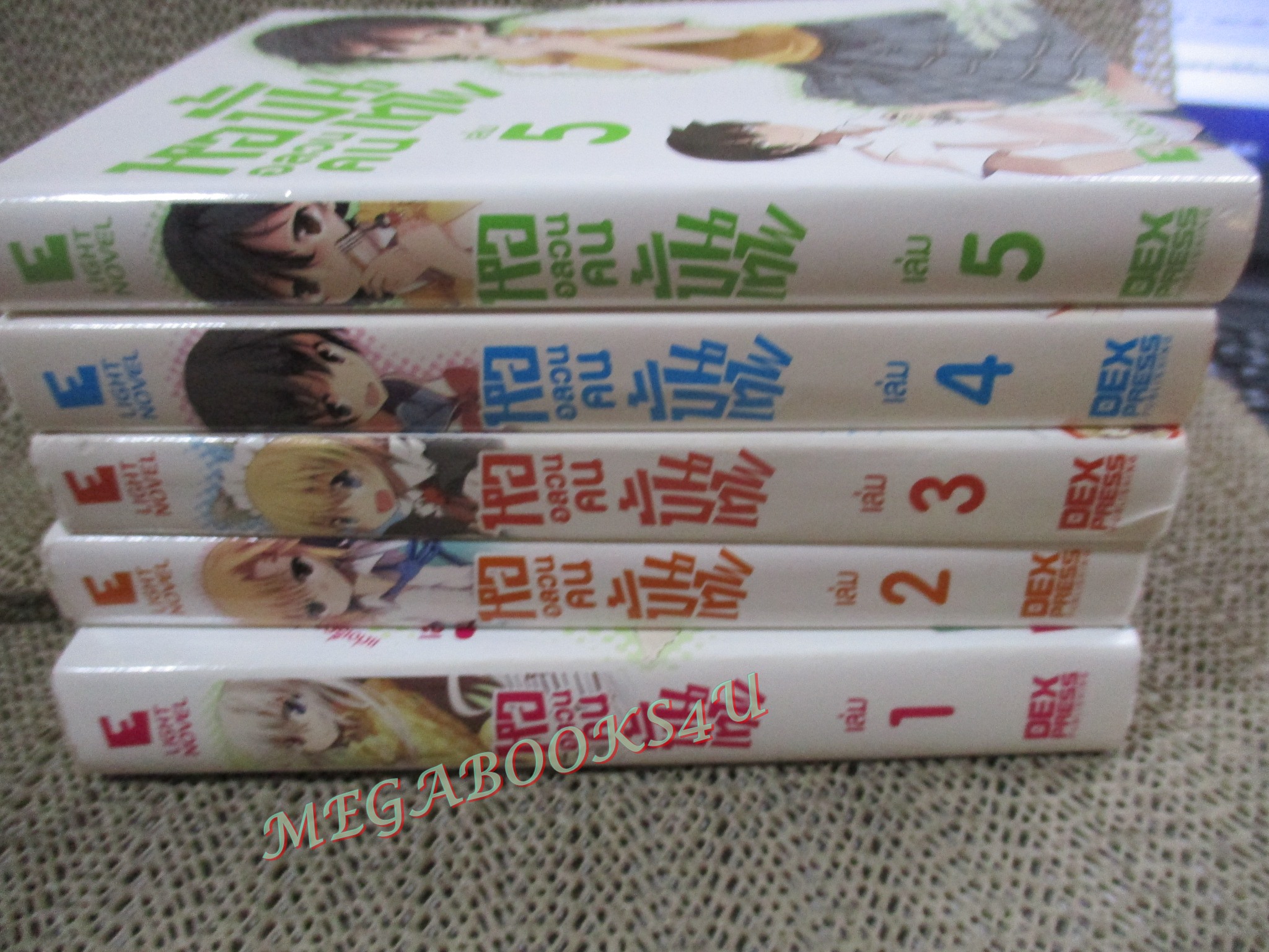 นิยาย หออลวนคนขั้นเทพ ผู้เขียน Ken Suebashi (เคน สุเอบาชิ) ผู้แปล กุลธิดา ชลรัตนกุล เล่ม 01-05