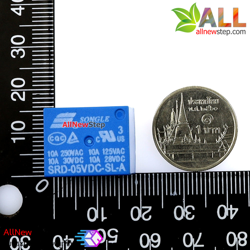 relay 5v รีเลย์ 5V แบบ 4 ขา รีเลย์