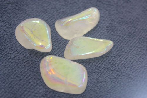หินออร่าควอตซ์ ( Aura Quartz )