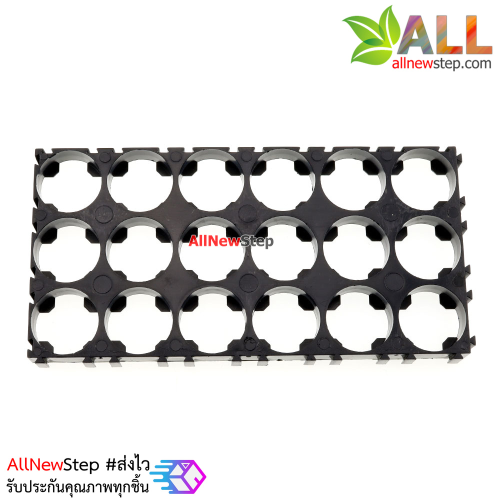 18650 lithium battery bracket 18 ช่อง