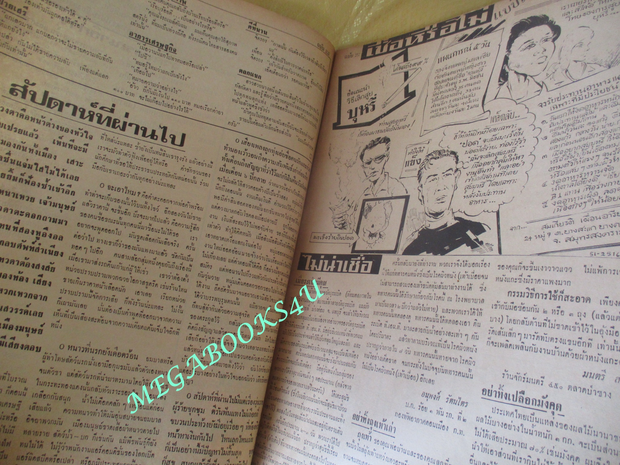 นิตยสารฟ้าเมืองไทย ฉบับ253 ปี2517 ปก ภาพชนะเลิศ มวยไทยบนแสตมป์