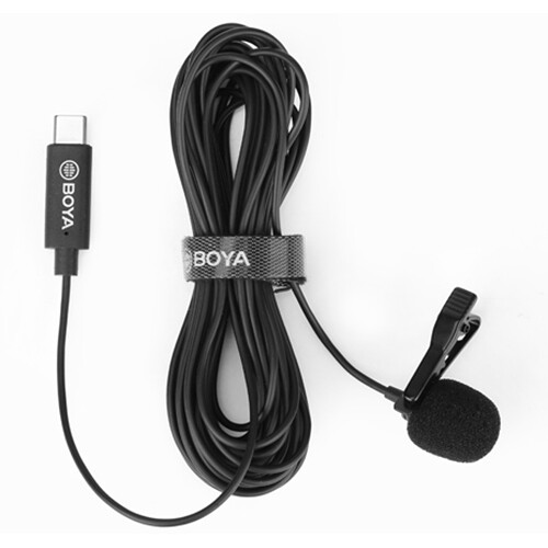 BOYA BY-M3 LAVALIER MICROPHONES FOR TYPE-C DEVICES