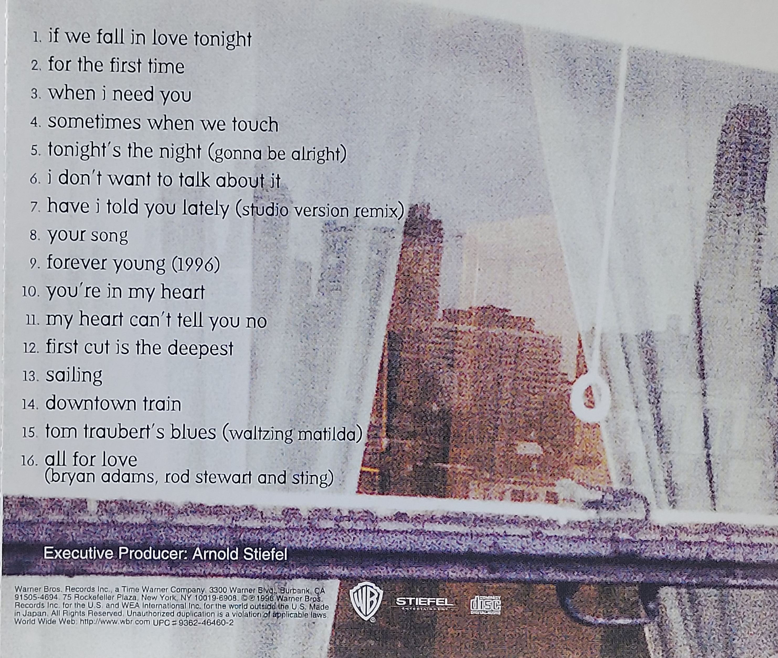 Used CD,Rod Stewart - If We Fall In Love Tonight (A+)(1996)(Japan)