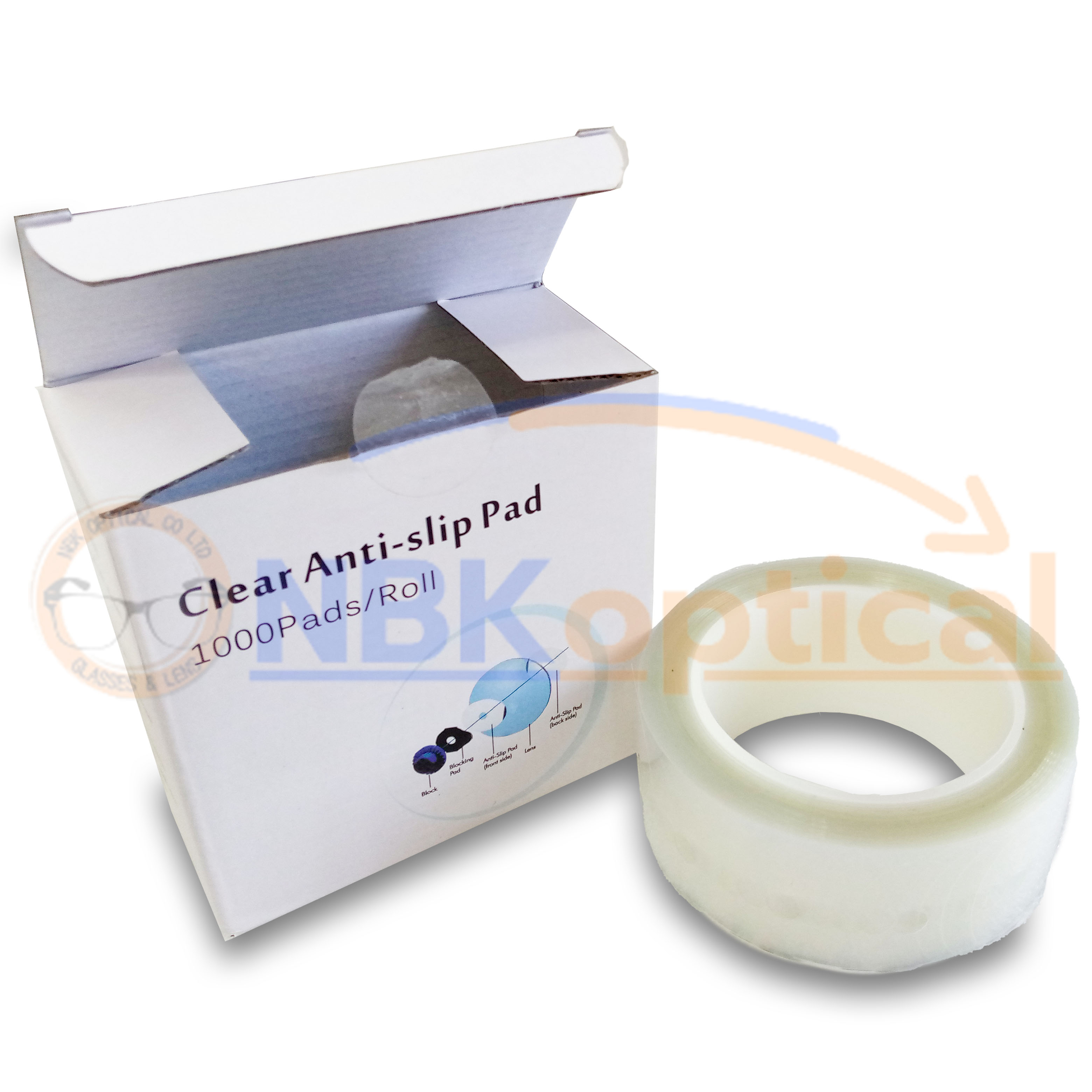 เทปกาวClear Anti-slip pad 1000Pads/Roll Size:26*40mm