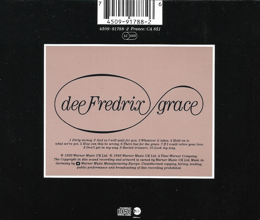Used CD,Dee Fredrix - Grace (B)(1993)(Germany)