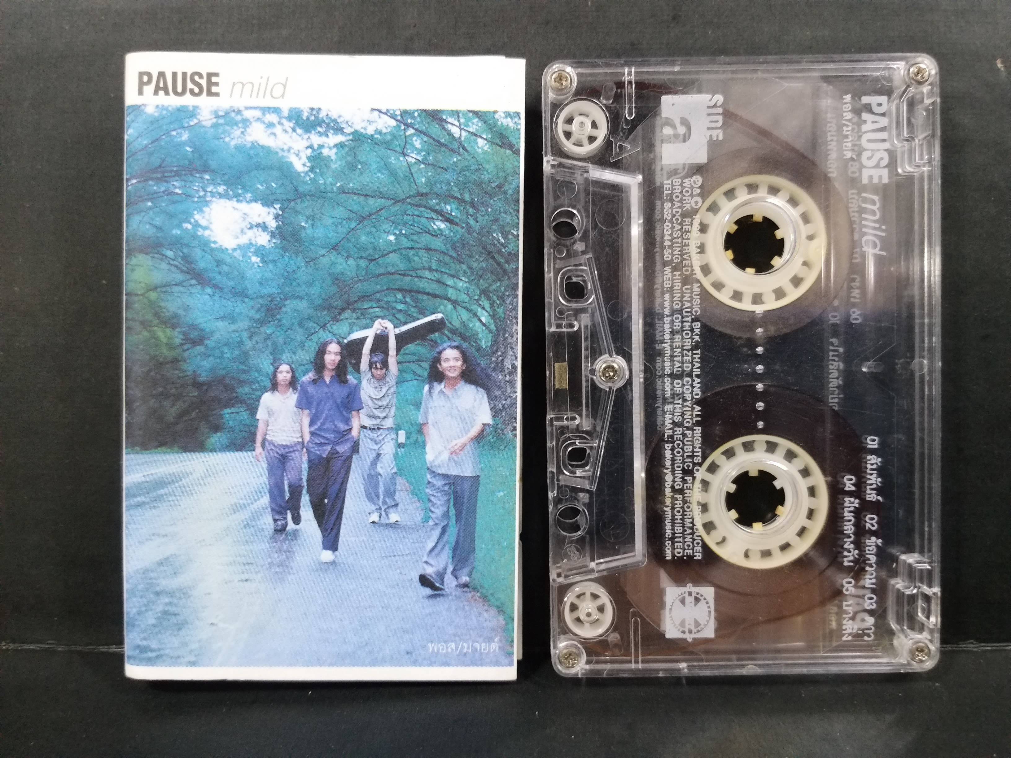 เทปเพลงไทยสากล พอส PAUSE ชุด MILD