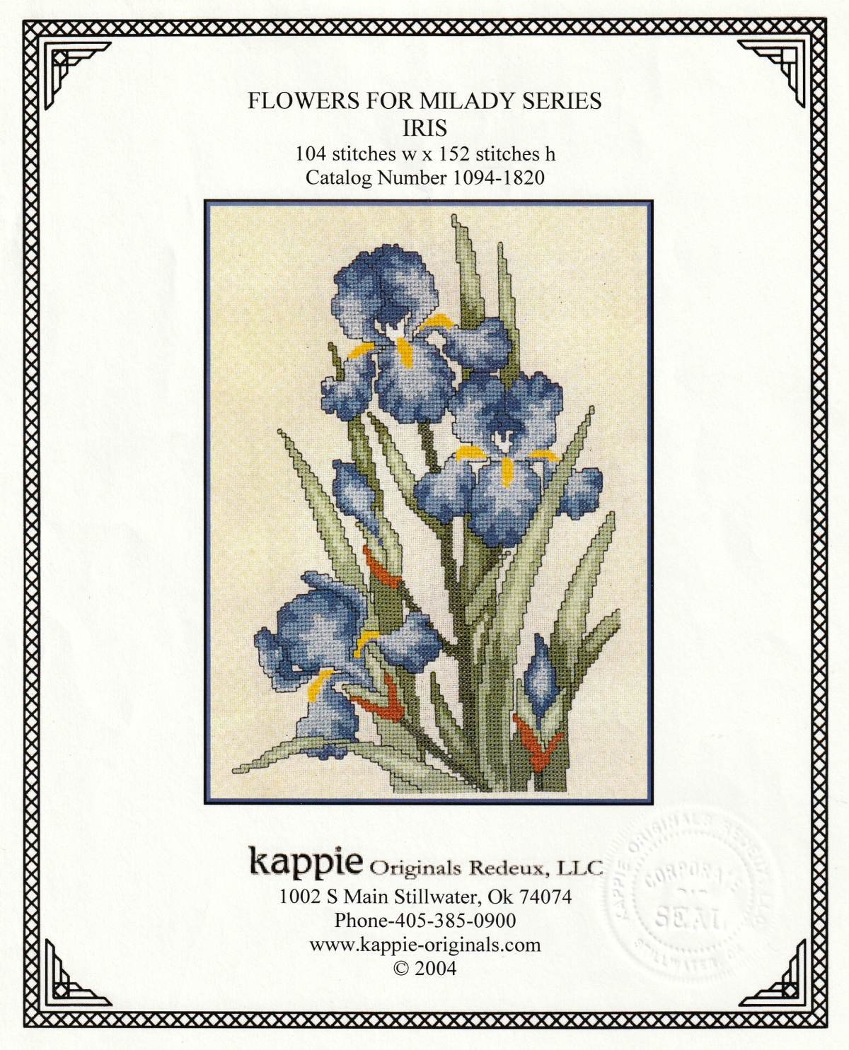 Kappie Originals ผังลาย Iris