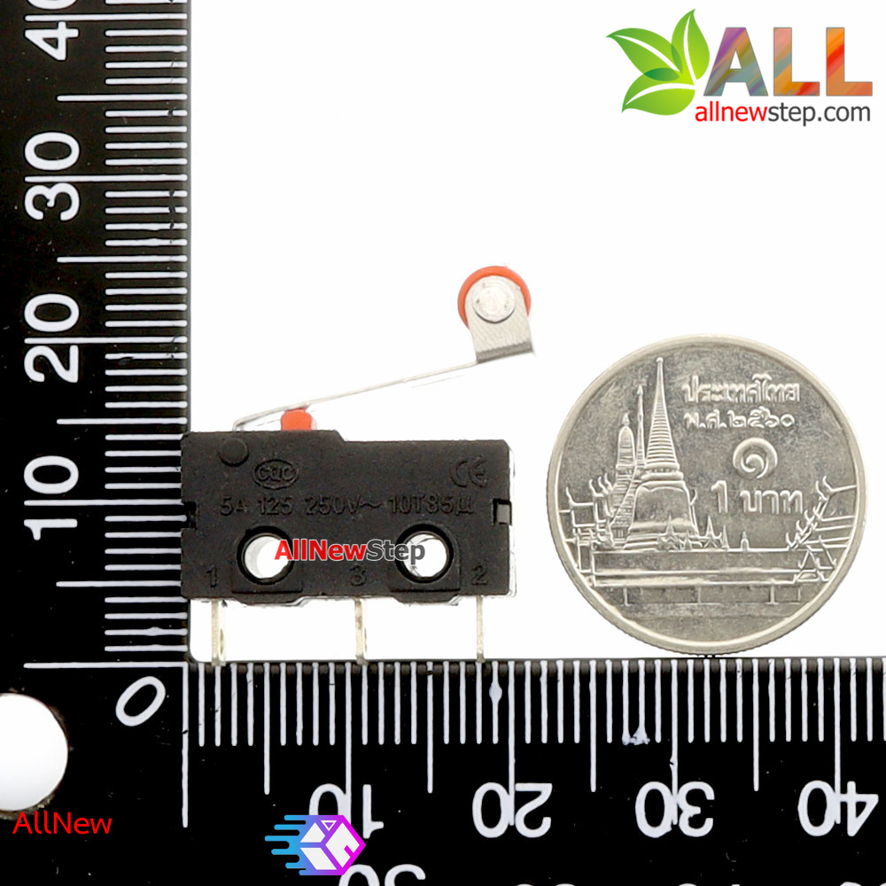 Micro Switch ไมโครสวิตช์แบบมีล้อเลื่อน Limit Switch MicroSwitch