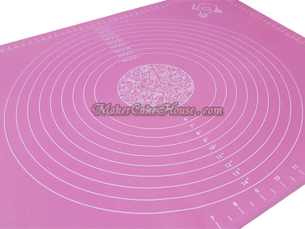 แผ่นซิลิโคนรองนวด ( ใหญ่ ) สามารถวัดขนาด