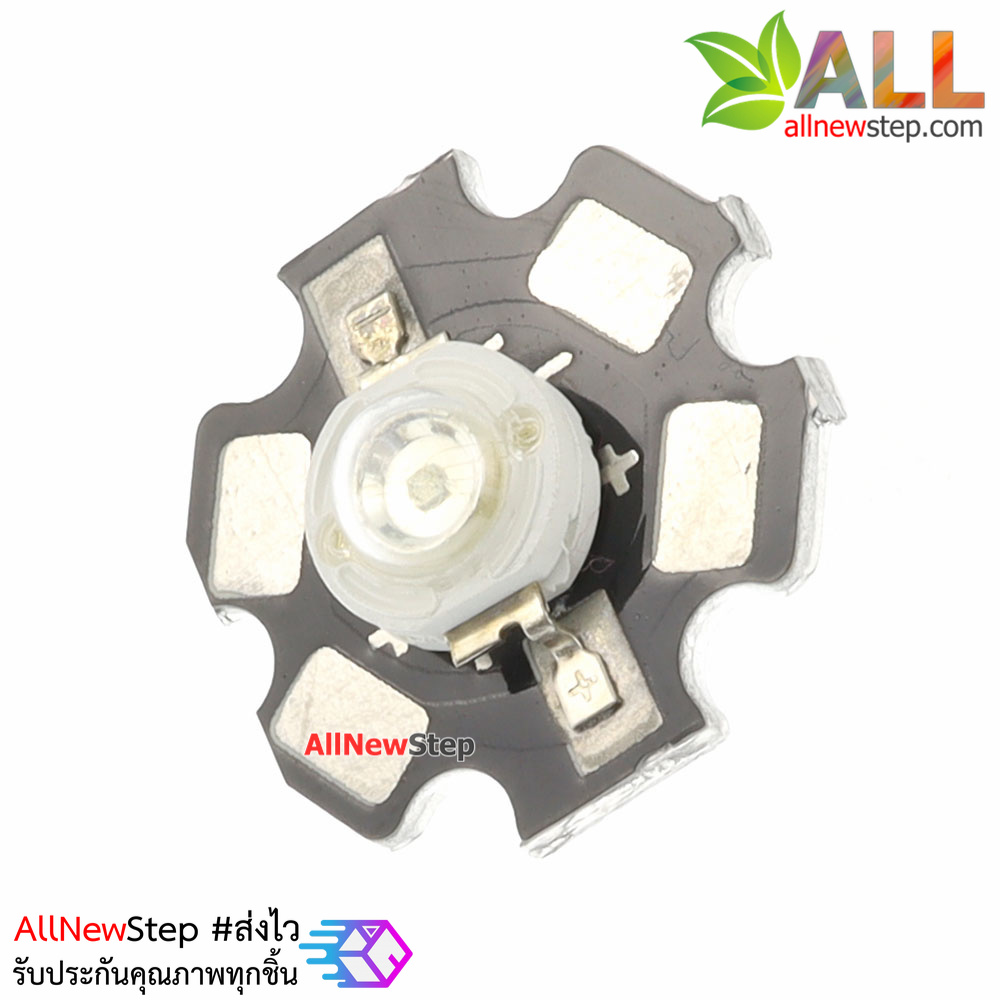 LED 1W High power with LED aluminum substrat ไฟ LED 1W LED สีเขียว
