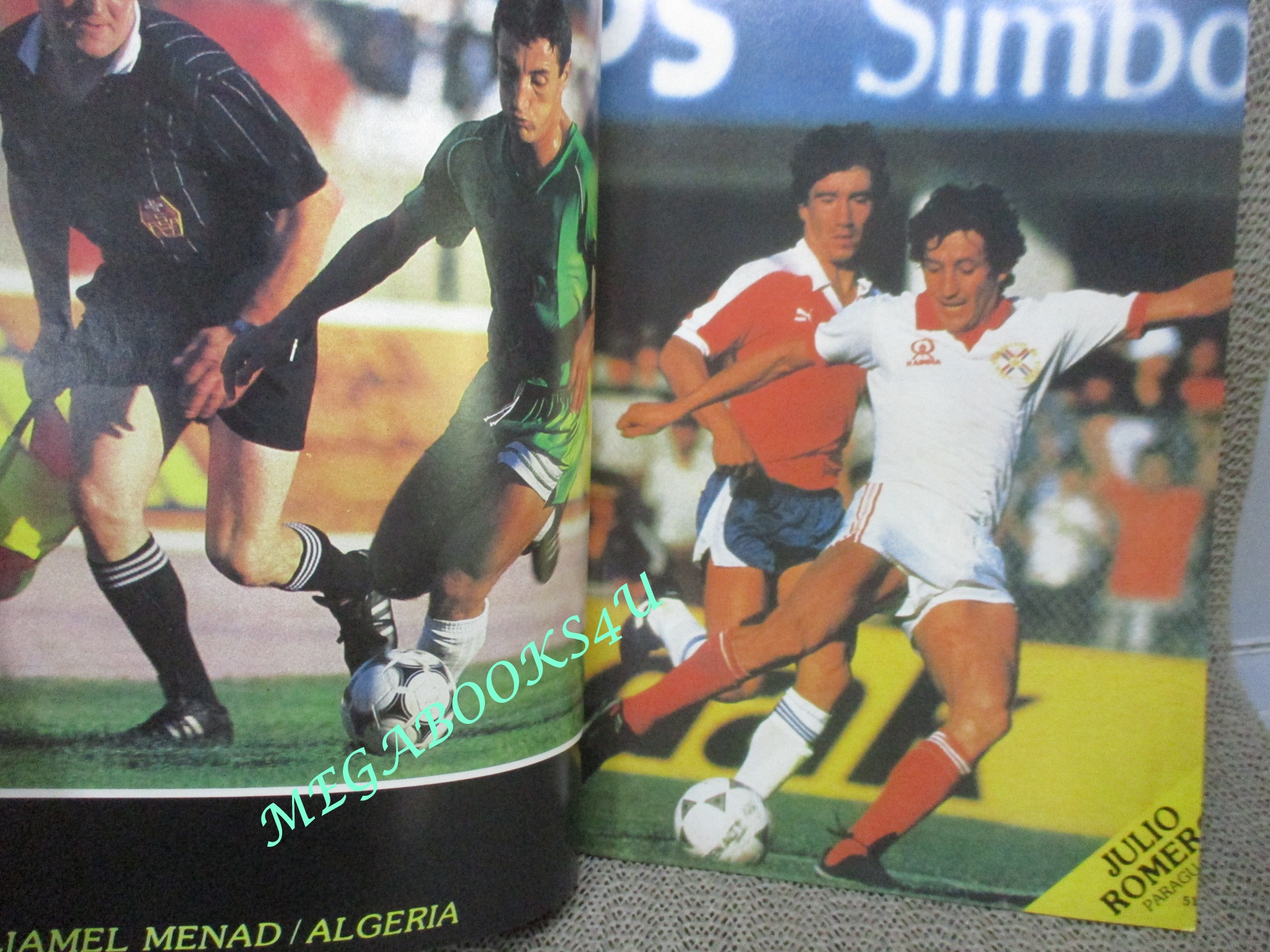 ฟุตบอลโลก mexico86 ฉบับที่04 ปี2529 ตำหนิ สันปกขาด ซ่อมติดกาว ติดแม็กซ์