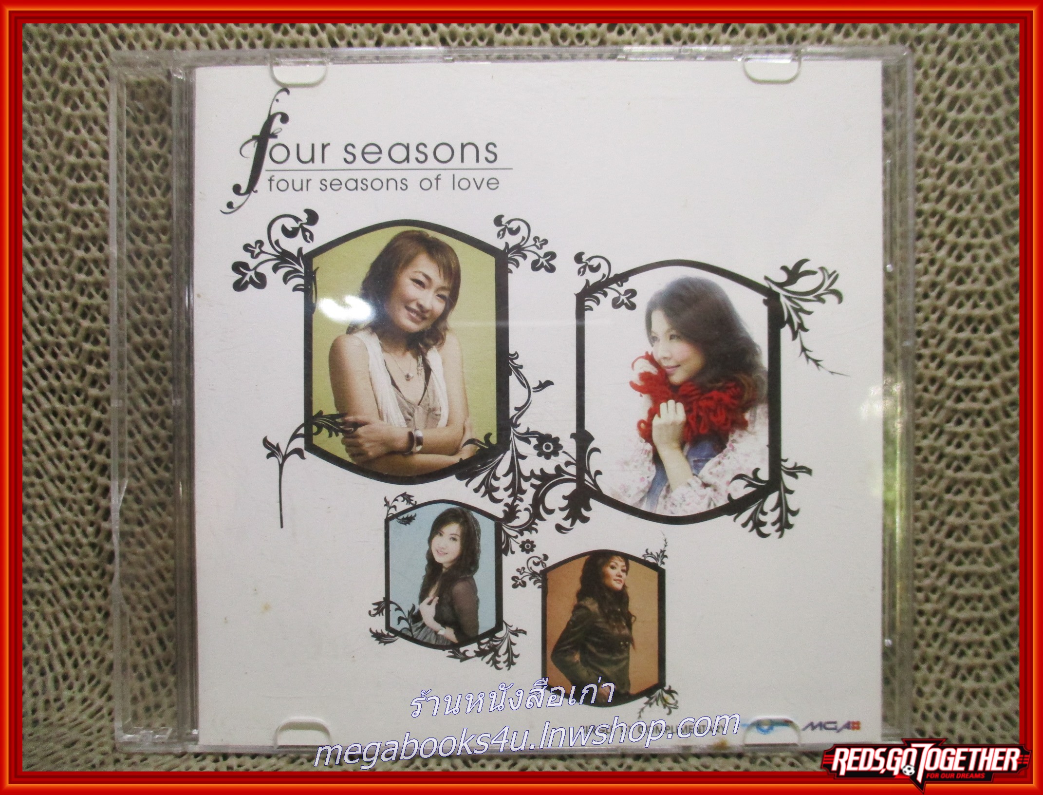 ซีดีเพลงไทยสากล FOUR SEASON OF LOVE /// ปกสวย แผ่นสวย