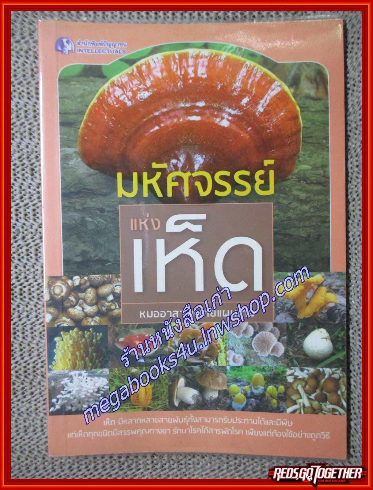 มหัศจรรย์แห่งเห็ด ผู้เขียน: หมออาสาแพทย์แผนไทย (หนังสือใหม่) (สภาพ 95%)