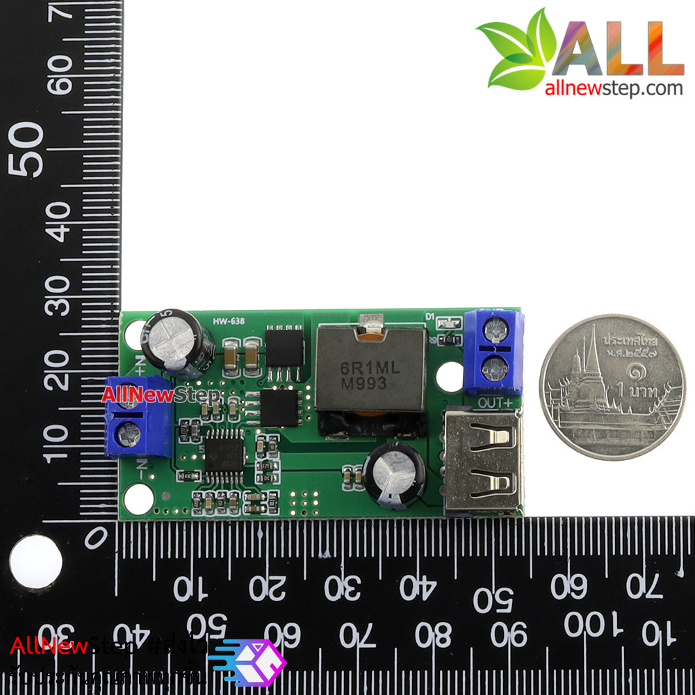 USB 5V 5A Step down module 9-36V to 5V DC-DC USB