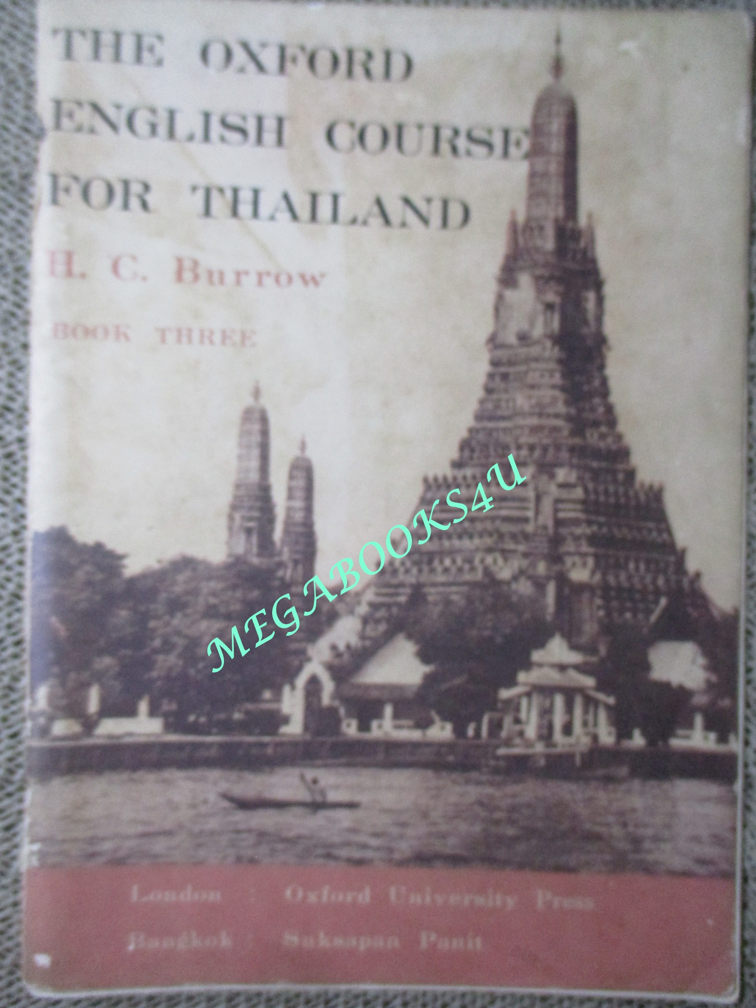 แบบเรียนภาษาอังกฤษ THE OXFORD ENGLISH COURSE FOR THAILAND BOOK 3 / ปี2503