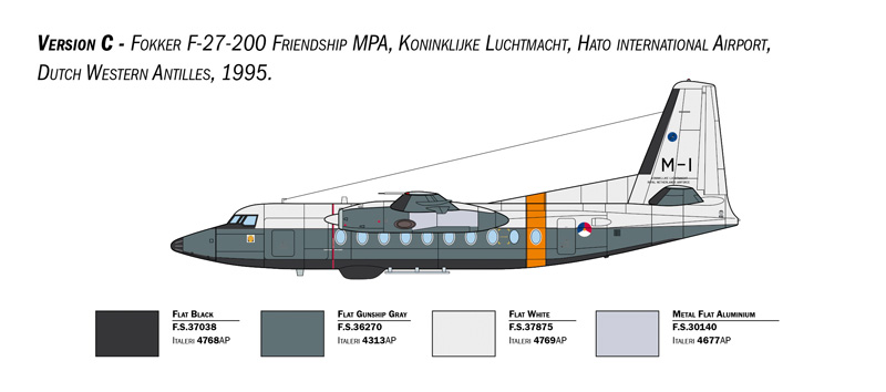 1/72 Fokker F-27 Maritime Patrol
