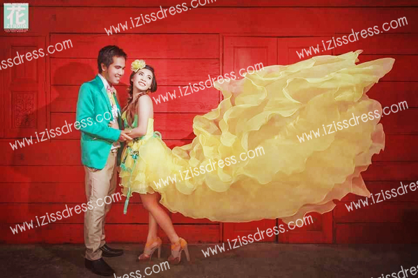review prewedding izissdress