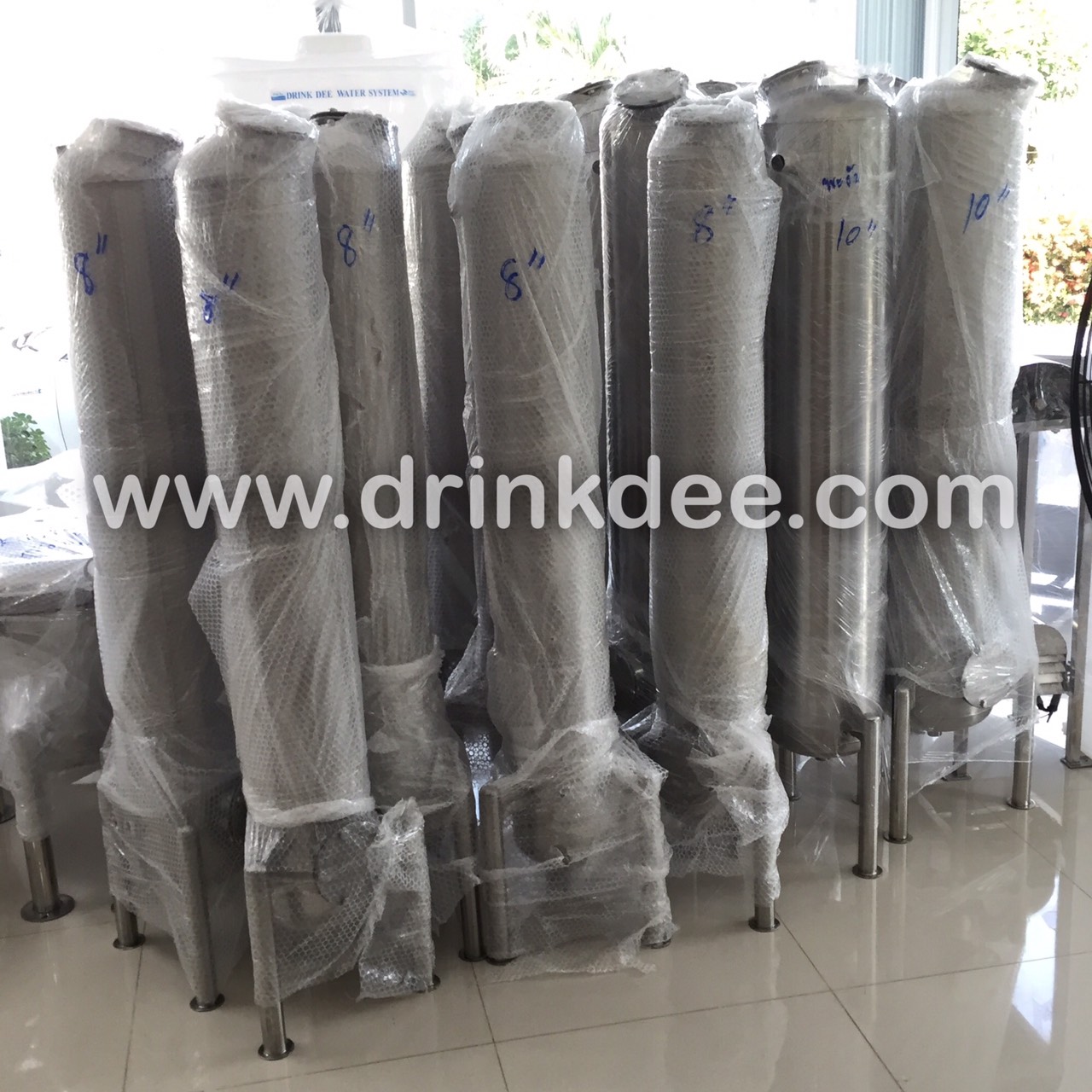 ถังกรองสแตนเลส ขนาด 6-60 นิ้ว