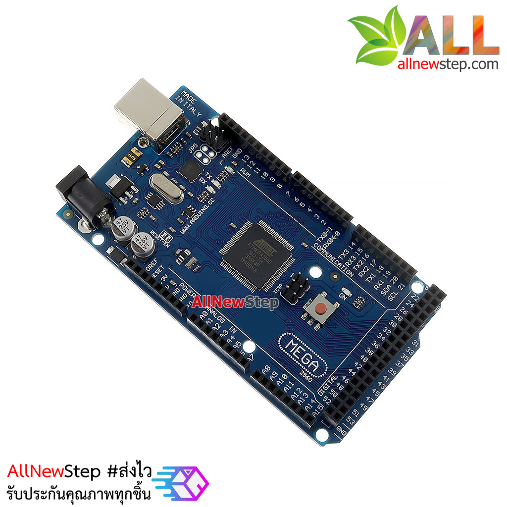 บอร์ด MEGA2560 R3 for Arduino พร้อมสาย USB