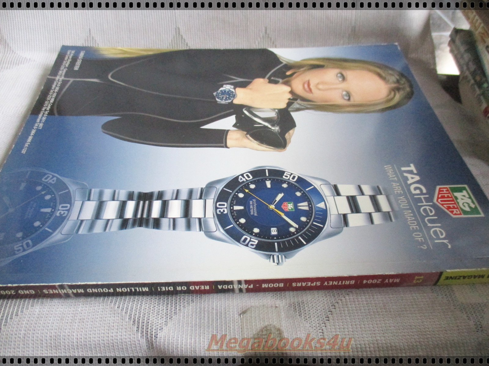 นิตยสารFHM ฉบับ013 MAY.2004 ปก บริจนี่ย์ สเปียร์