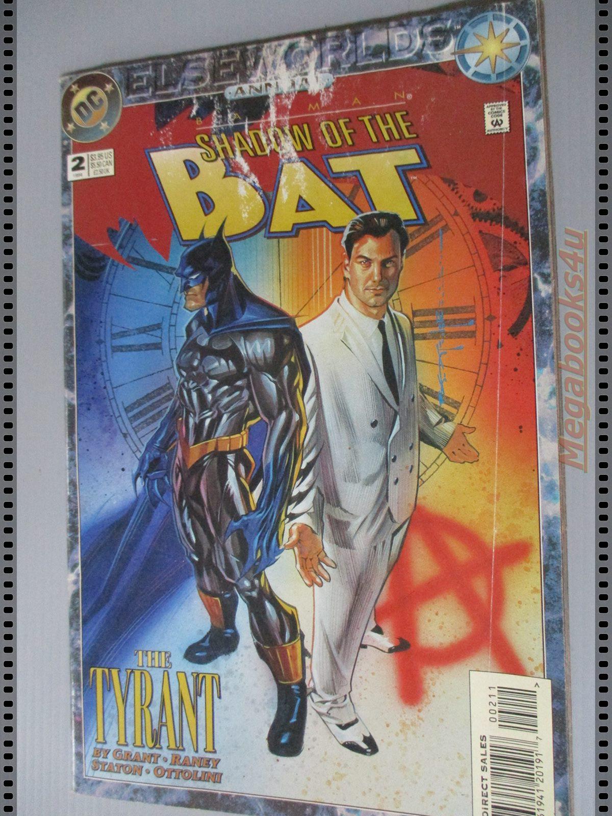 การ์ตูน DC comics การ์ตูนภาษาอังกฤษ แบทแมน BATMAN ฉบับที่ 02 ตอน SHADOW OF THE BAT/THE TYRANT ปี2537