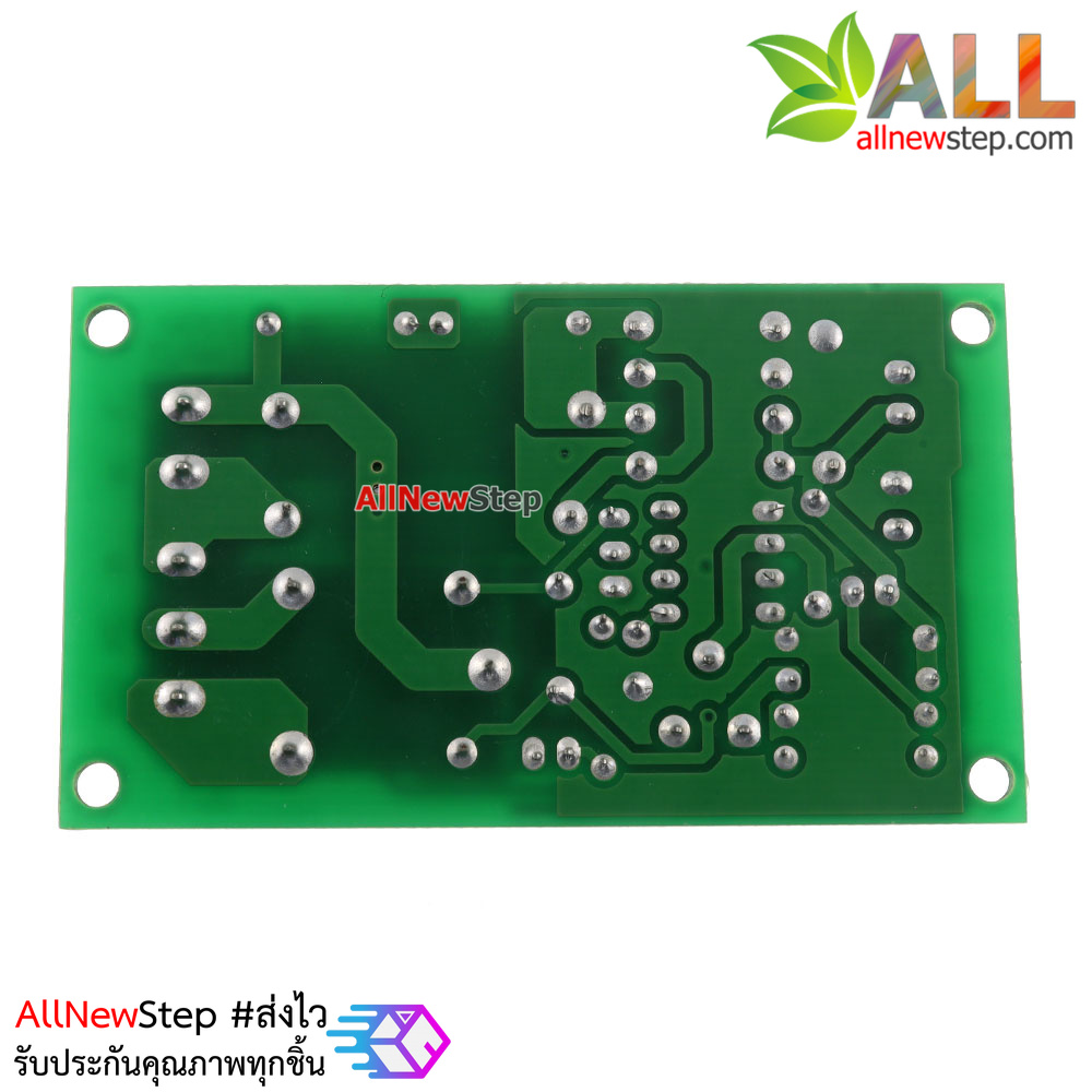 โมดูล Relay หน่วงเวลาปิด 1-60 วินาที ควบคุมไฟ 220v แบบแยกราวน์ Isolated