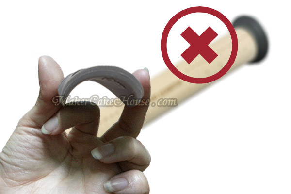 ไม้นวดแป้งปรับความหนาด้วยวงแหวน