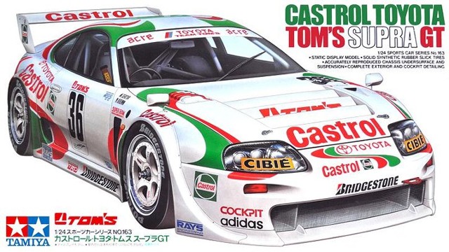 1/24 Castrol Toyota Tom's Supra GT