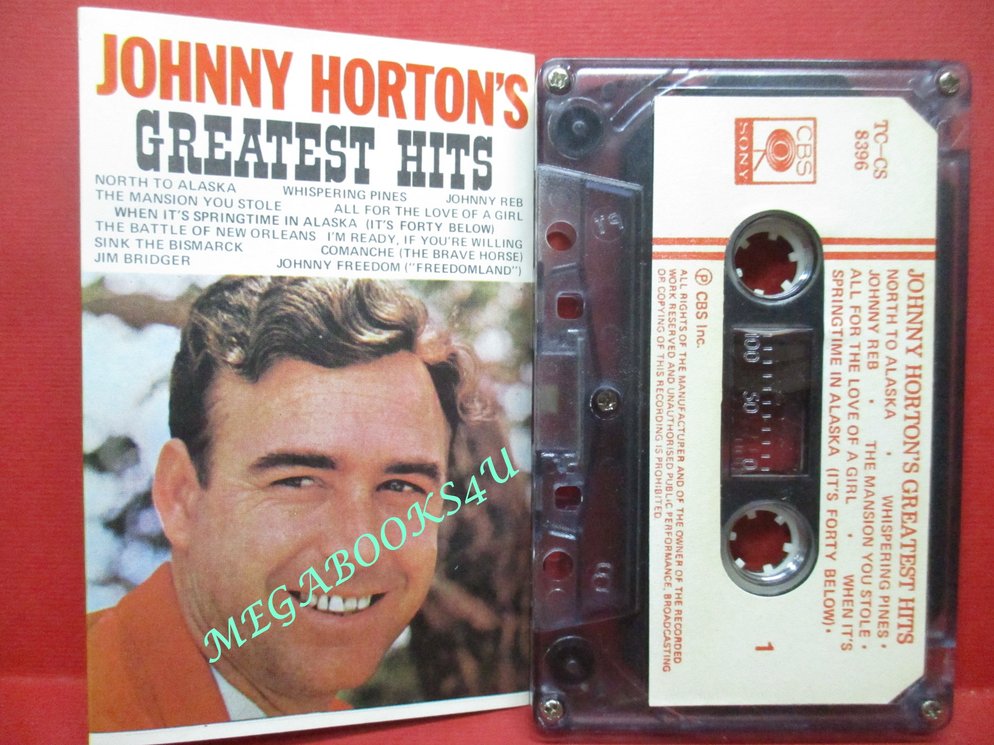 เทปเพลงสากล Johnny Horton's greatest hits