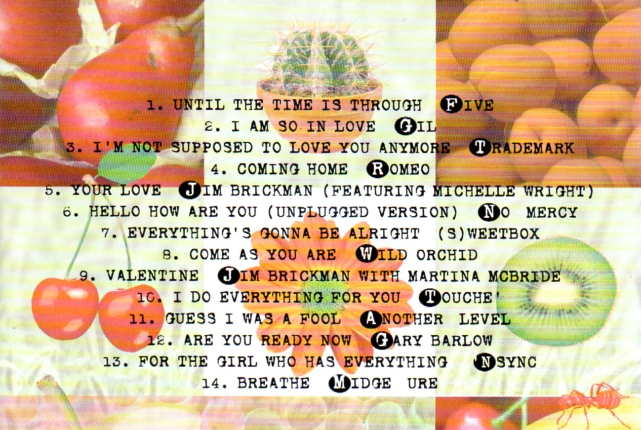 CD,Passion 14 Romantic Love Songs (Various Artists)(1999)(Thai)