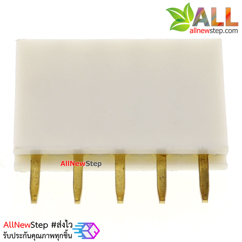 Pin header Female Header Single Row 2.54mm 5p Pin1x5 สีขาว