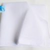 #232 19" สีขาว ผ้าเช็ดหน้ามือ2 สภาพดี ผ้าเช็ดหน้าผืนใหญ่